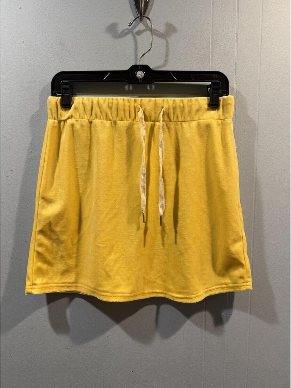 Womens Better Be Yellow Skirt Size Large